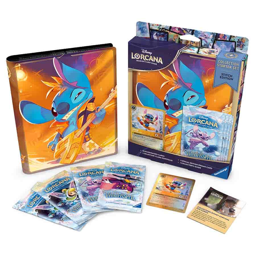 Winterspell Stitch Edition Disney Lorcana Collection Starter Set Winterspell Stitch Edition Disney Lorcana Collection Starter Set
