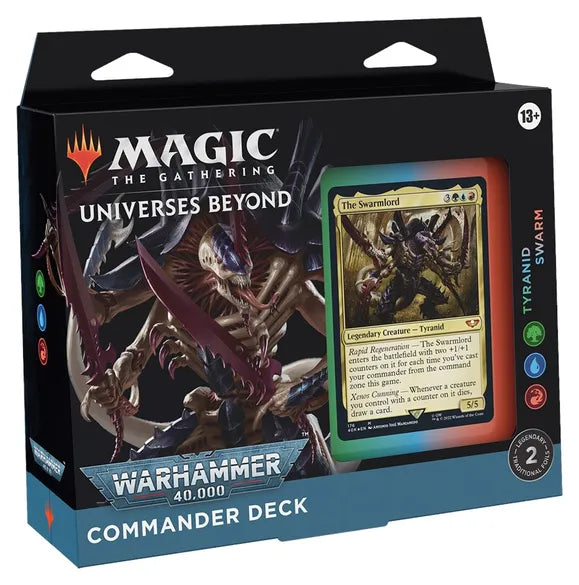 mtg universes beyond commander decks Magic the Gathering Universes Beyond: Warhammer 40,000