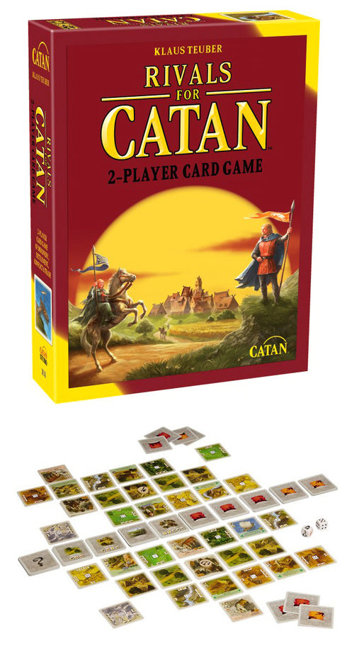 Rivals for Catan Deluxe - 2-Player Card Game