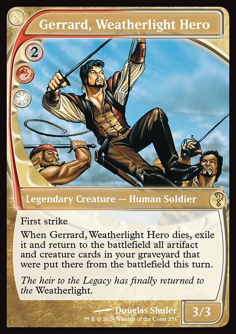 Gerrard, Weatherlight Hero