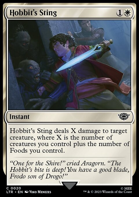 Hobbit's Sting