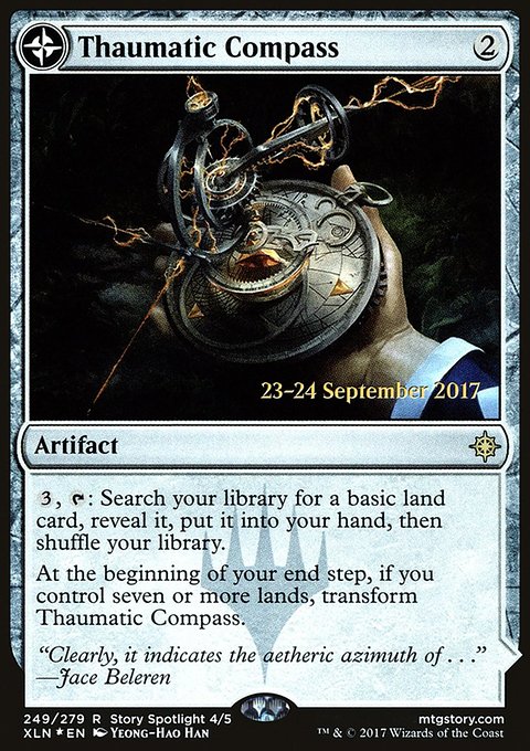 Thaumatic Compass // Spires of Orazca