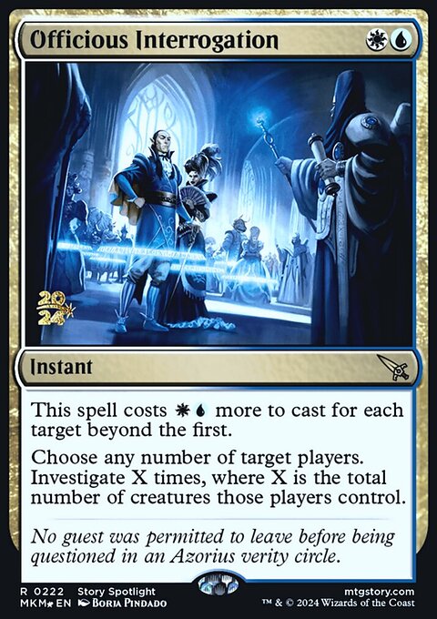 Officious Interrogation