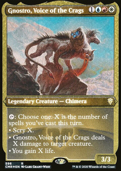 Gnostro, Voice of the Crags