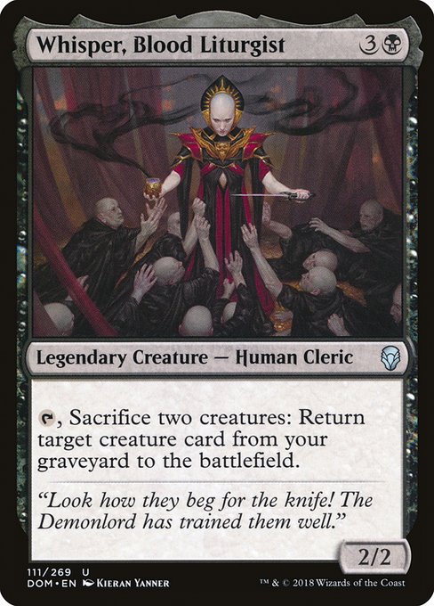 Whisper, Blood Liturgist