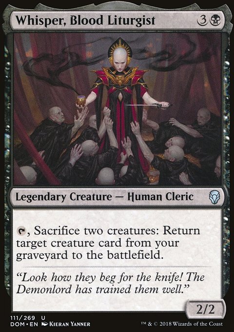 Whisper, Blood Liturgist