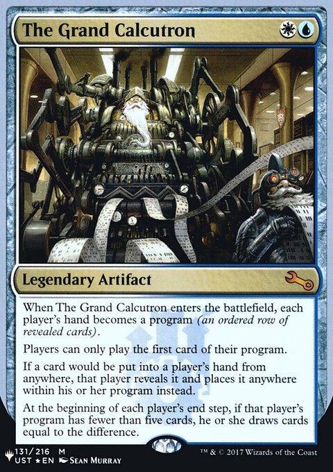 The Grand Calcutron