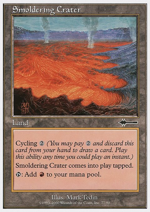 Smoldering Crater