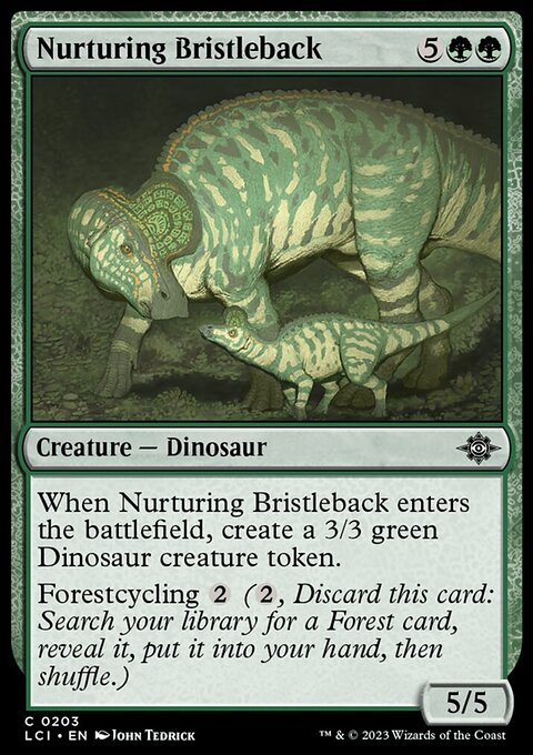 Nurturing Bristleback