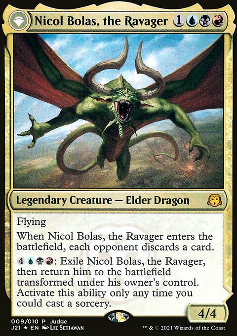 Nicol Bolas, the Ravager // Nicol Bolas, the Arisen