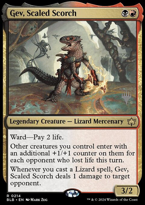 Gev, Scaled Scorch