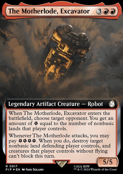 The Motherlode, Excavator