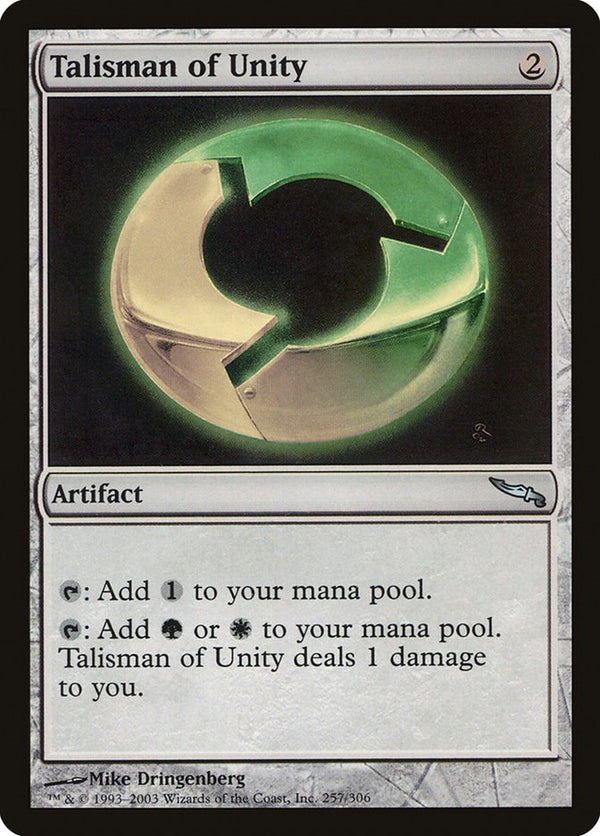 Talisman of Unity [MRD - 257]