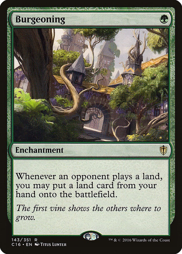Burgeoning [C16 - 143]