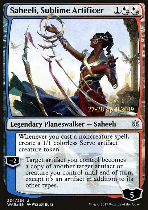 Saheeli, Sublime Artificer