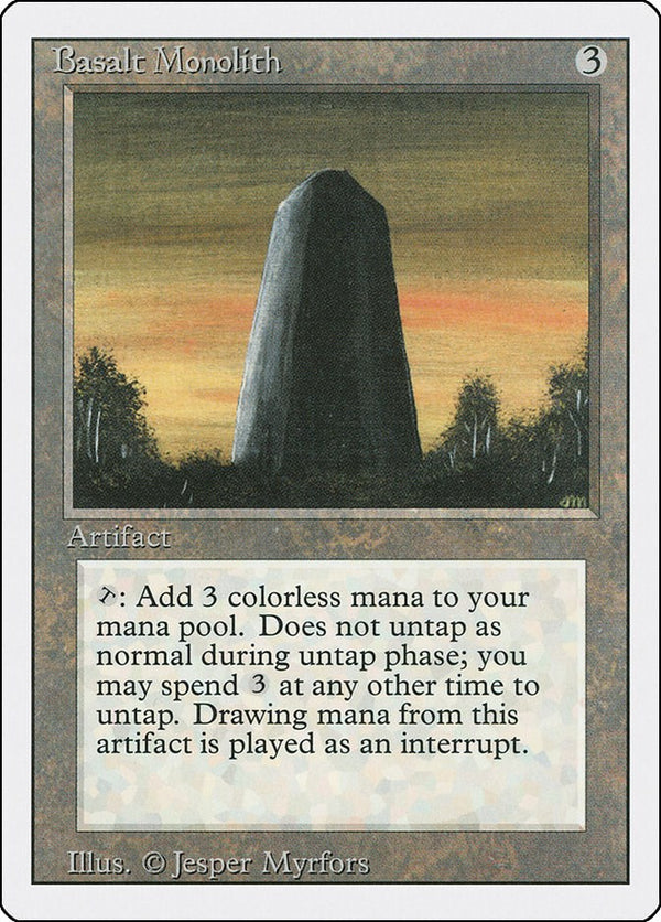 Basalt Monolith [3ED - N/A]
