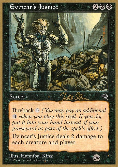 Evincar's Justice