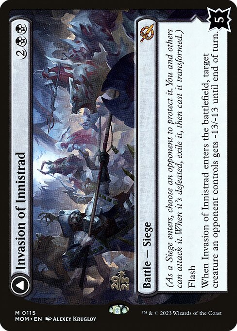 Invasion of Innistrad // Deluge of the Dead