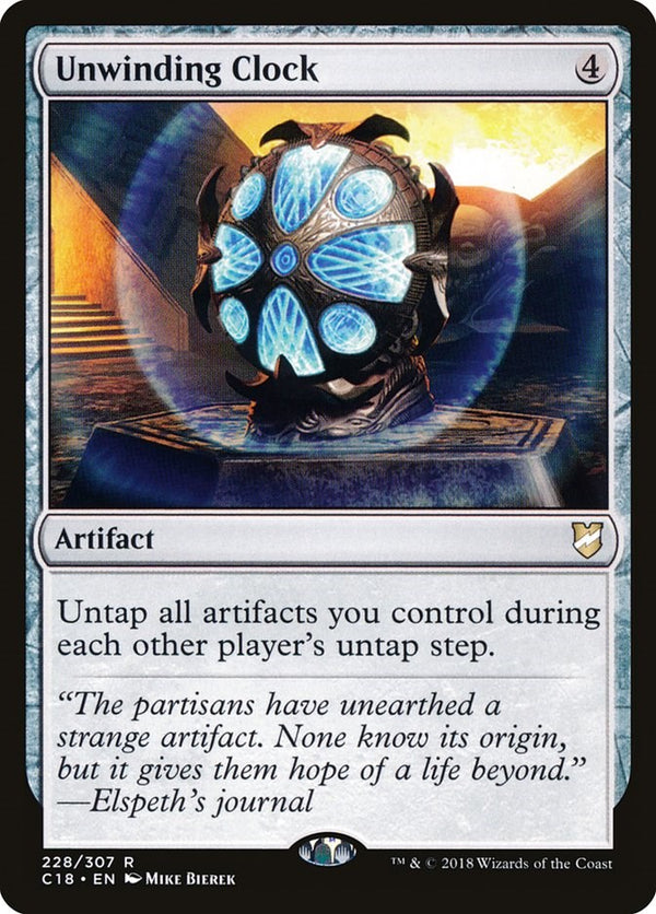 Unwinding Clock [C18 - 228]