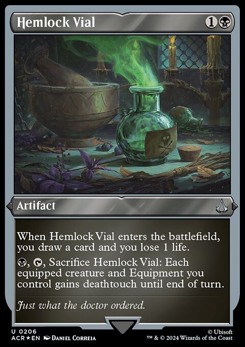 Hemlock Vial