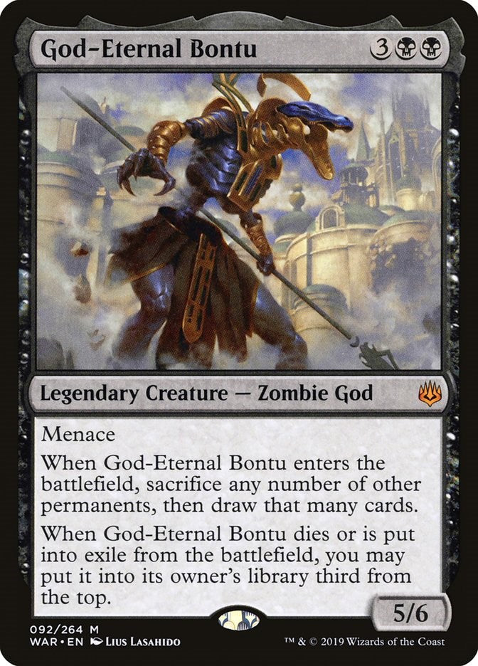 God-Eternal Bontu [WAR - 92]