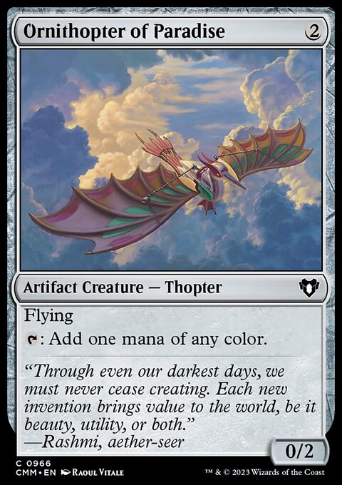 Ornithopter of Paradise