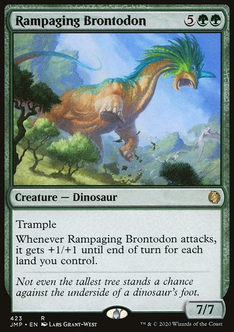 Rampaging Brontodon