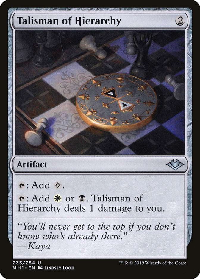 Talisman of Hierarchy [MH1 - 233]