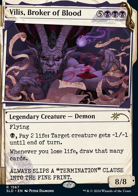 Vilis, Broker of Blood