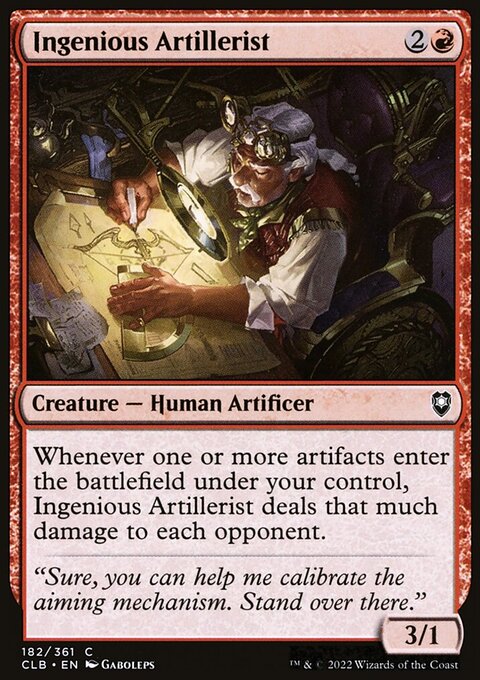 Ingenious Artillerist