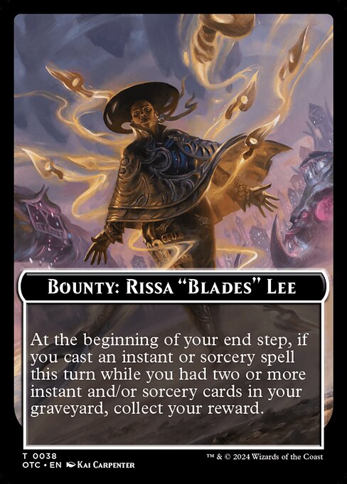 Bounty: Rissa \"Blades\" Lee // Wanted!