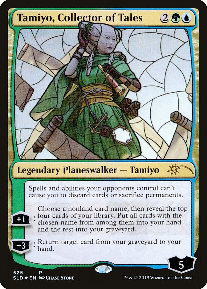 Tamiyo, Collector of Tales (Stained Glass) [SLD - 525]