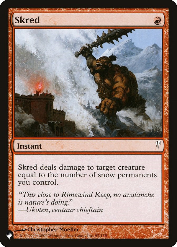 Skred [LIST - 97/155]
