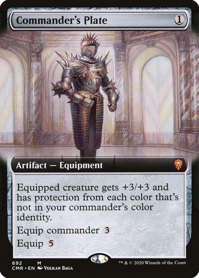 Commander's Plate (Extended Art) [CMR - 692]