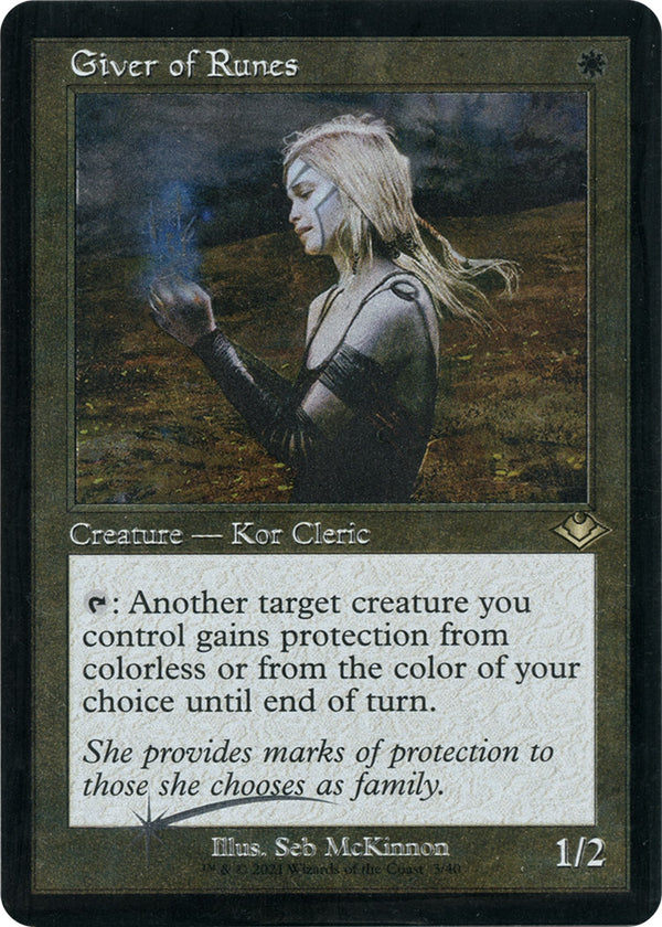 Giver of Runes (Retro Frame) (Foil Etched) [MH1 - 3]