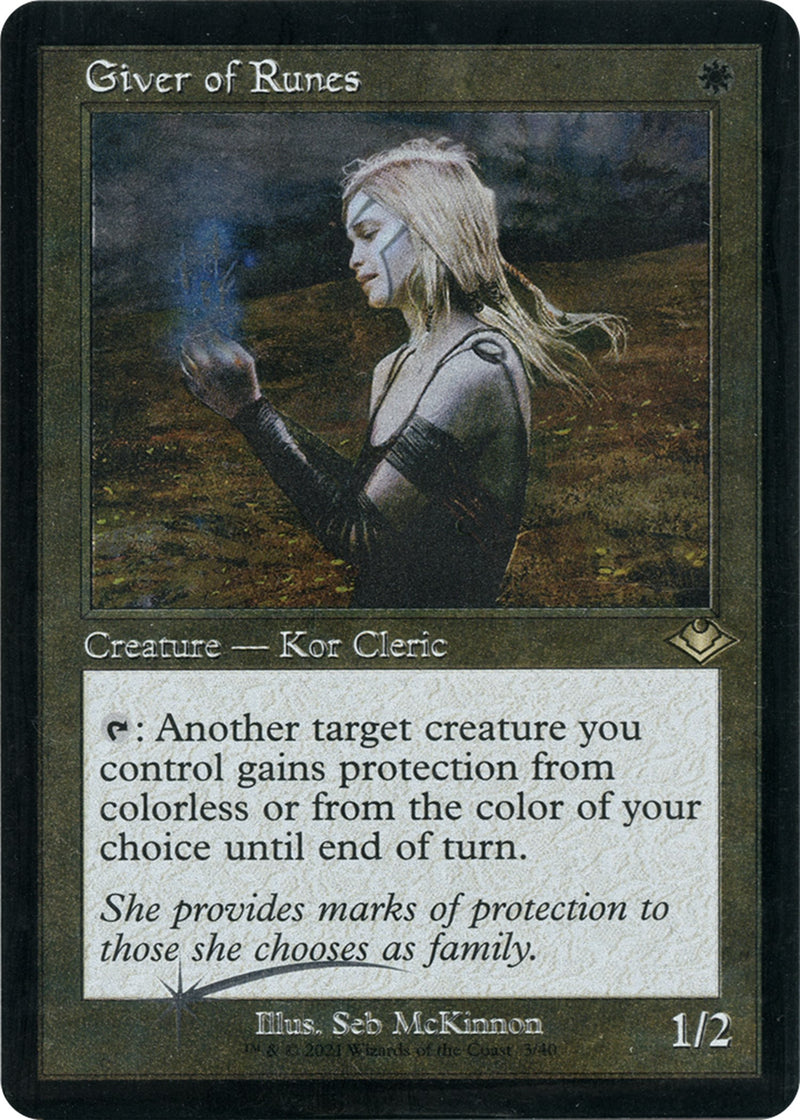 Giver of Runes (Retro Frame) (Foil Etched) [MH1 - 3]