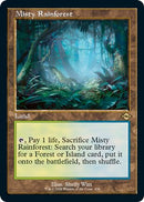 Misty Rainforest (Retro Frame) (Foil Etched) [MH2 - 438]