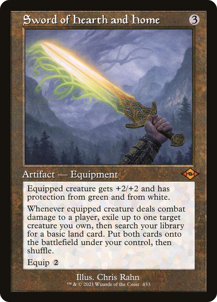 Sword of Hearth and Home (Retro Frame) [MH2 - 433]
