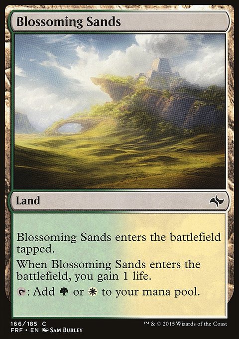 Blossoming Sands