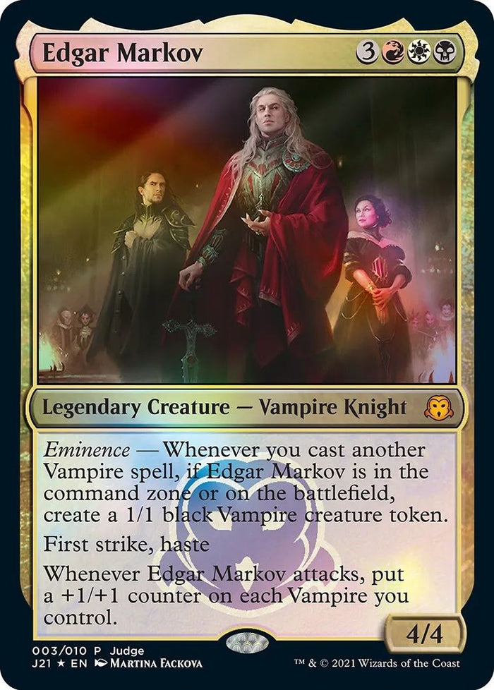 edgar markov mtg card (foil) Fynn, the Fangbearer Commander Choose your commander and Choose:Zanarkand board games