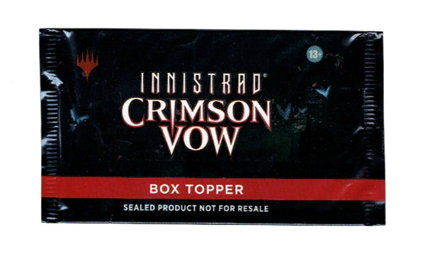 Innistrad Crimson Vow Box Topper