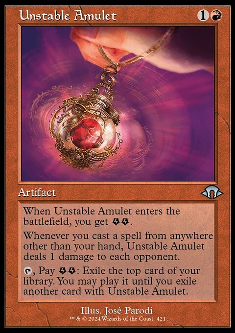 Unstable Amulet