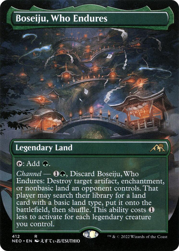 Boseiju, Who Endures (Borderless) [NEO - 412]