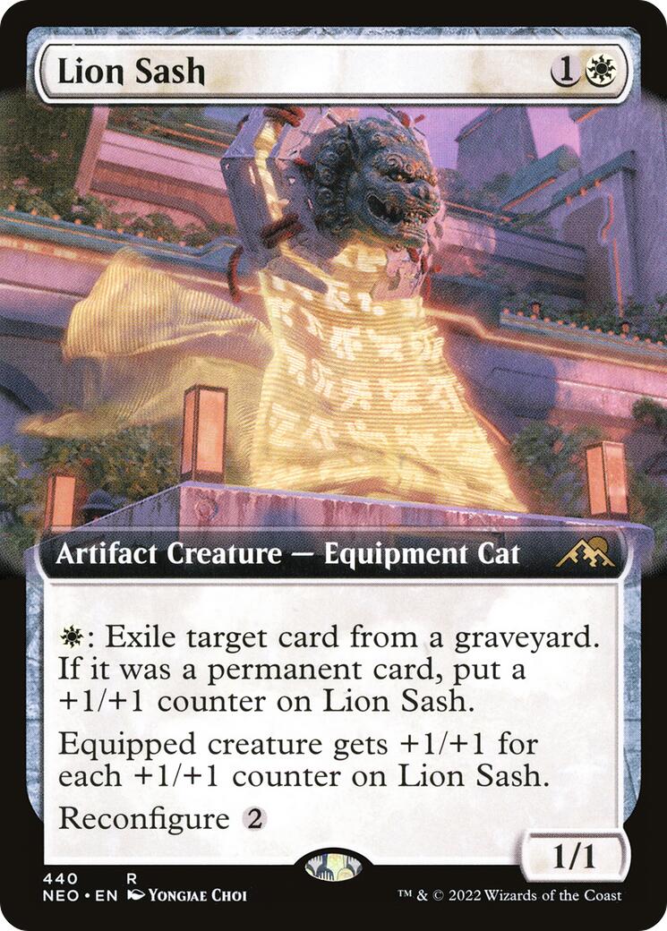 Lion Sash (Extended Art) [NEO - 440]