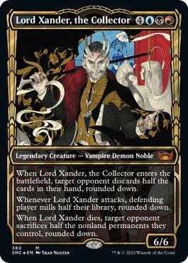 Lord Xander, the Collector (Gilded Foil) [SNC - 380]