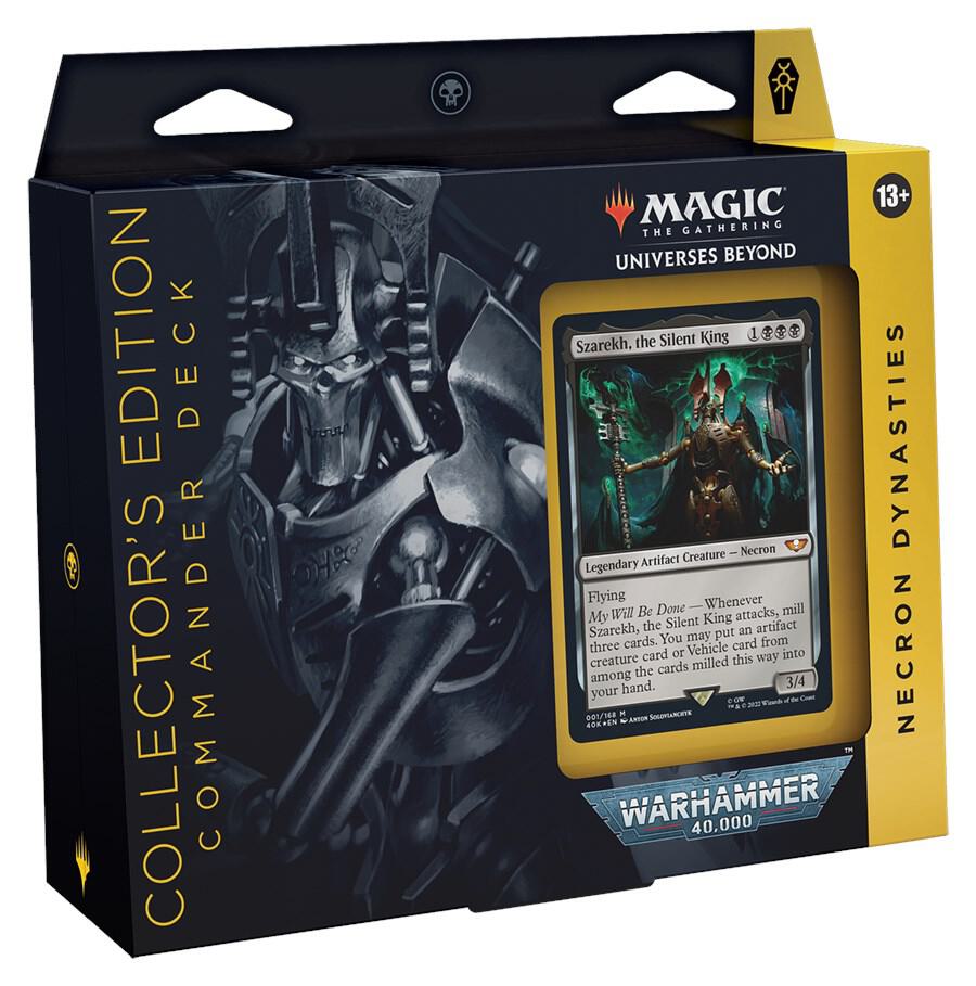 MTG ウォーハンマー40000 Collector's Edition 4種 MTG 統率者デッキ：ウォーハンマー40,000 コマンダー