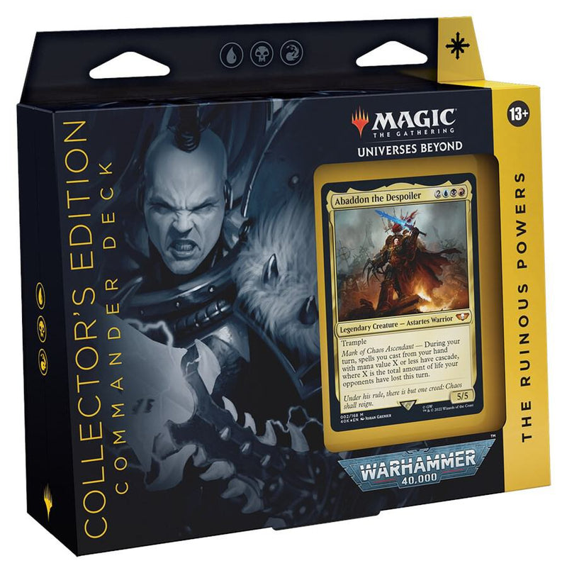 mtg warhammer 40k commander decks review MTG: Warhammer 40,000 (40K) Commander Decks Collector Edition