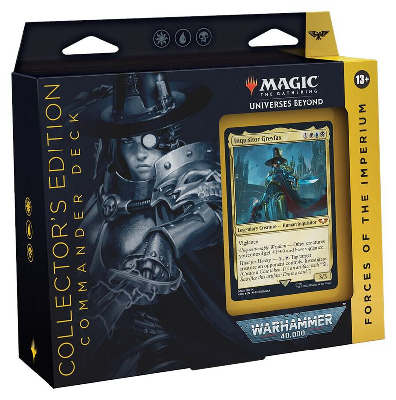 mtg 40k commander decks review MTG: Warhammer 40,000 (40K) Commander Decks Collector Edition