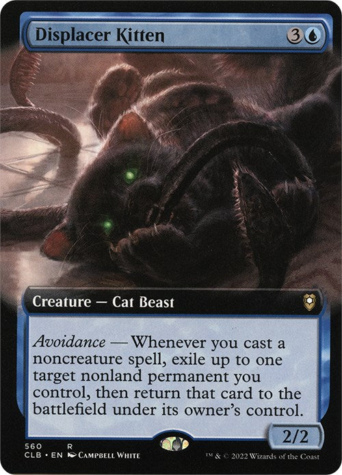 Displacer Kitten (Extended Art) [CLB - 560]