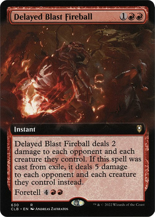 Delayed Blast Fireball (Extended Art) [CLB - 630]